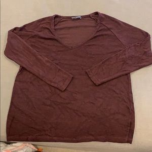 Brandy Melville cranberry sweater